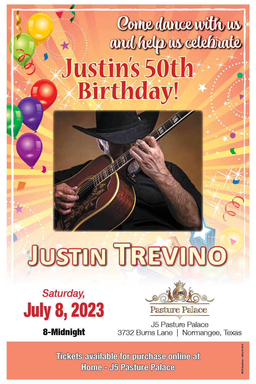 Justin Trevino Birthday